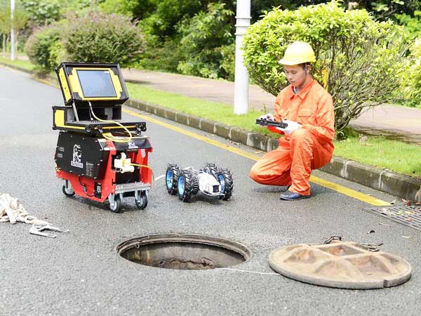 庐山管道机器人检测